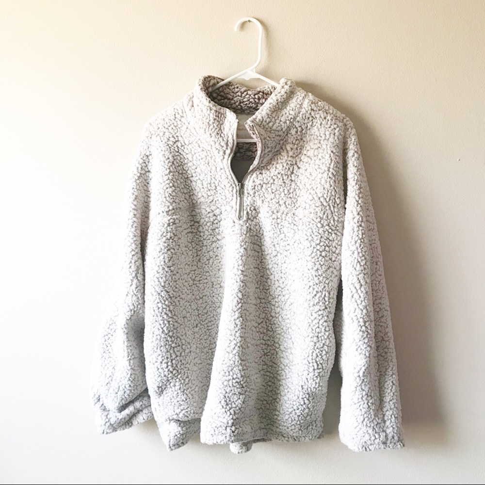 altr’d state Wubby Fleece Sherpa Pullover | Large